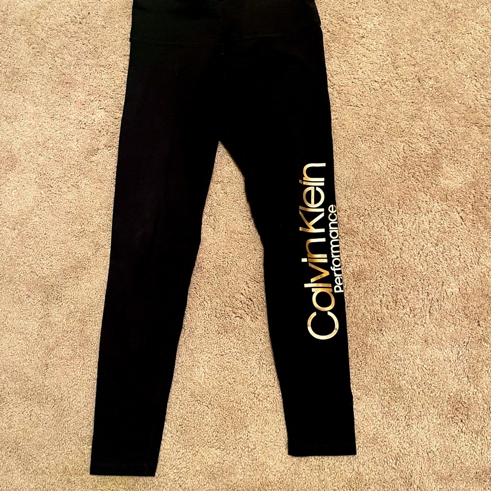 Calvin Klein black leggings